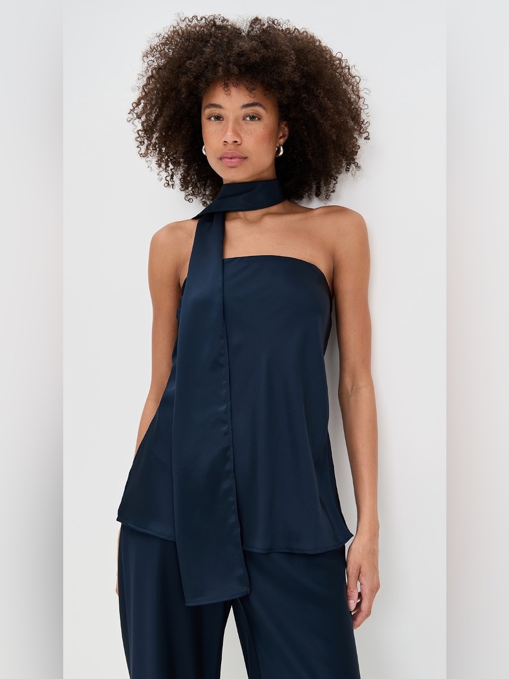 Reformation Sienna Satin Top